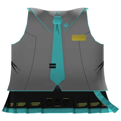 Hatsune Miku Uniform Grey (1.0)