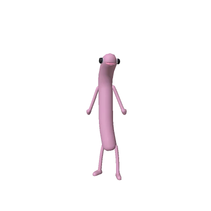 Legged Silly Worm - [2D & 3D Clothing]