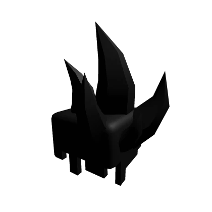 Black Corrupted Spike Pauldron (Left)