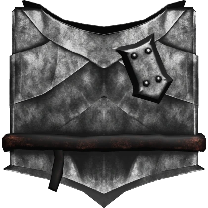 Black Medieval Knight Chestplate