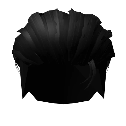 Slicked Boy Hair Black