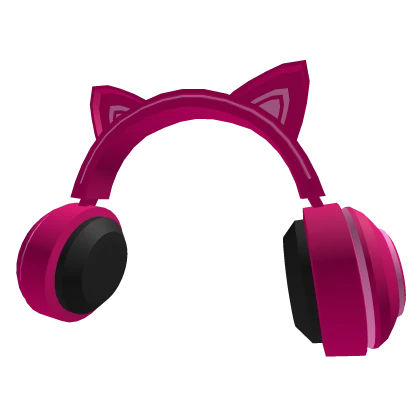 Pink Cat Ear Headphones