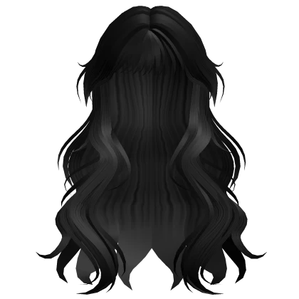 Fragrant Flower Vibrant Anime Hair (Black)