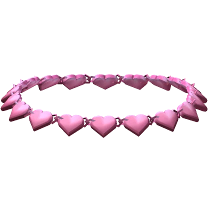 Y2K Pink Heart Necklace (3.0)