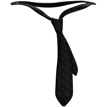 skulls messy tie