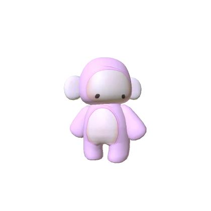 Pink Cute Baby Pet Monkey