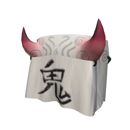 Oni Horn Ofuda Mask