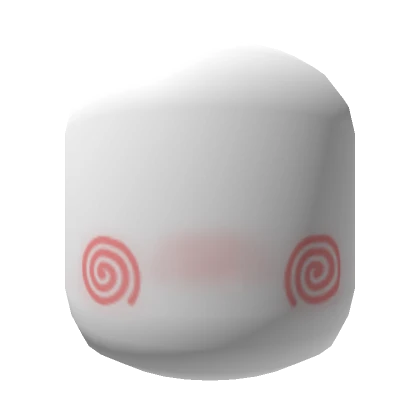 Cute Swirl Blush Faceless Head