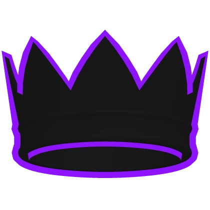 Purple Cartoony Crown
