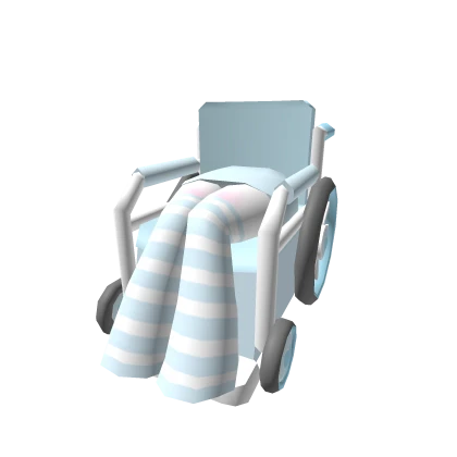 Kawaii Pastel Blue Wheelchair💟