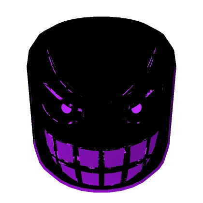 Animated Glitch Shadow Head - Purple