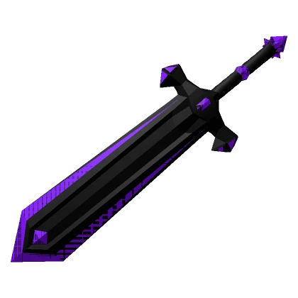 Animated Glitch Shadow Sword - Purple