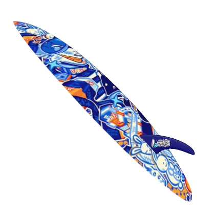 #013 - Aqua Blaze Surfboard [ AncientT0ys ]