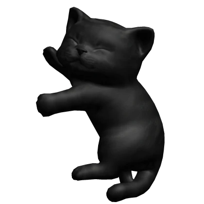 Cute Sleeping Cat Kitten - Black Tabby [3.0]