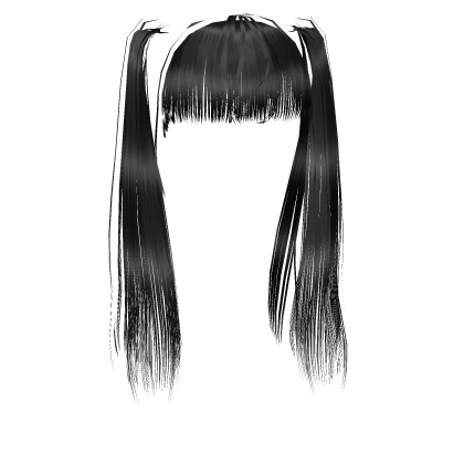 𝓖 Black HD Pigtail Extensions