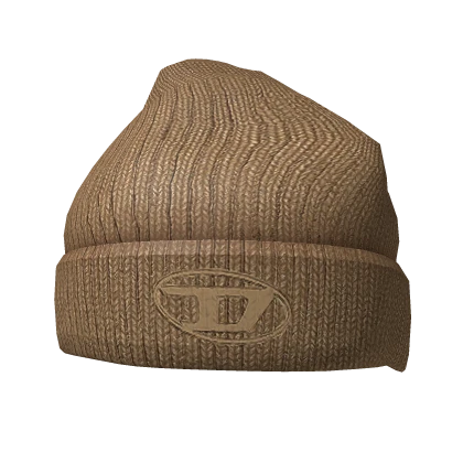 DIESEL Wool Beanie (Beige)