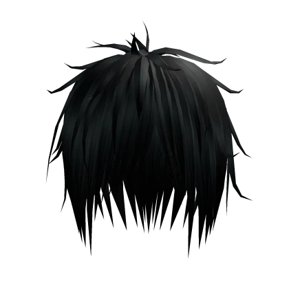 Blue Messy Vkei Scene Emo Hair