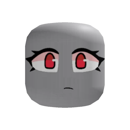 Red Eyes Make Up Girl Face