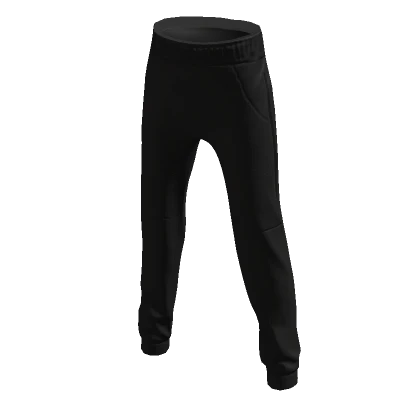 Black Tracksuit Bottom