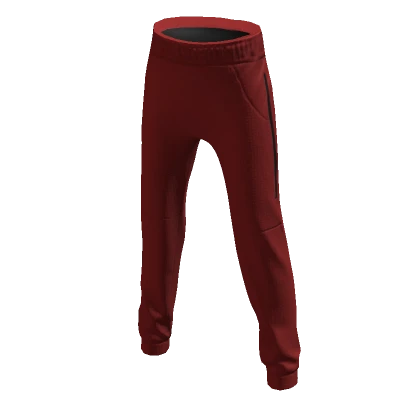 Red Tracksuit Bottom