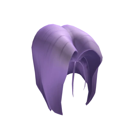 Purple Mysterious Youth Long Hair