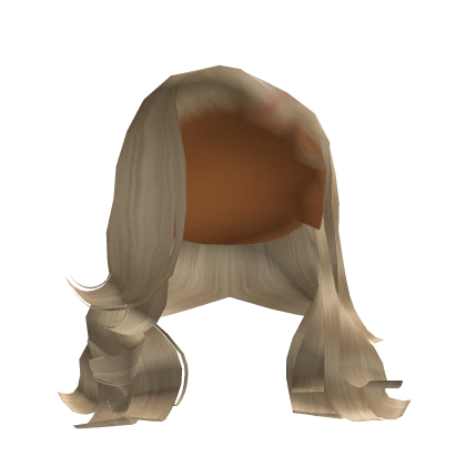 Side Part Blowout [Blonde]