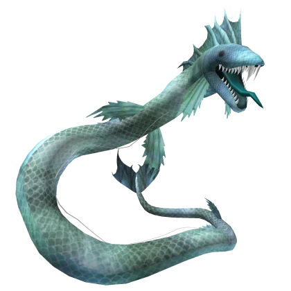 Big Ancient Sea Creature Blue