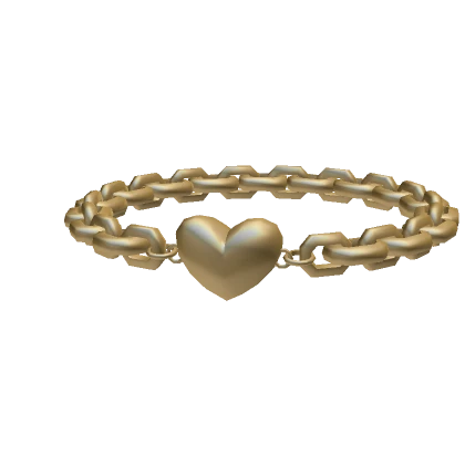 Gold Heart Chain Choker 3.0