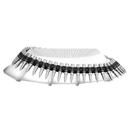 white mini skirt with bullet belt chibi 3.0