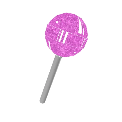 Animated Glitter Lollipop