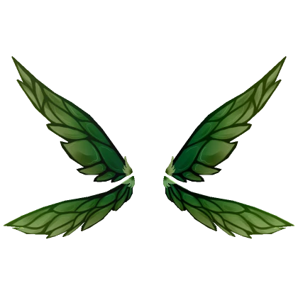 Aesthetic Forest Fae Fairy Wings Green