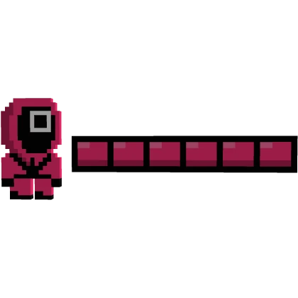 Squid Game 8-Bit Health HP Bar V3