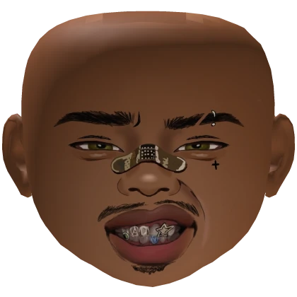 Grizz Male Boy Mesh Masc Makeup Man Face Bro