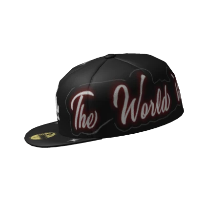 Black scarFace x LA Fitted Cap | Backwards