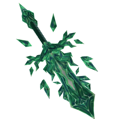 Green crystal sword