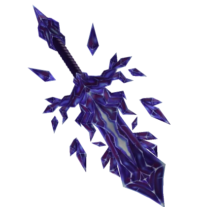 Purple crystal sword