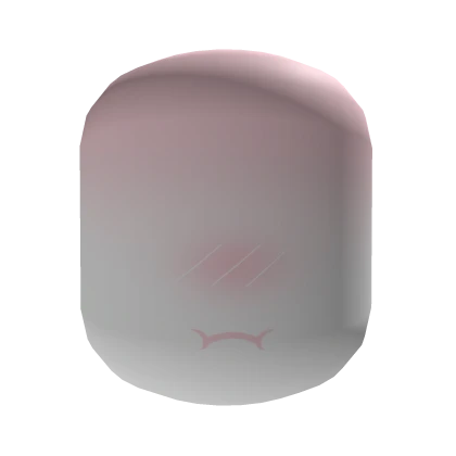 Angry Head Shy Pink (White)