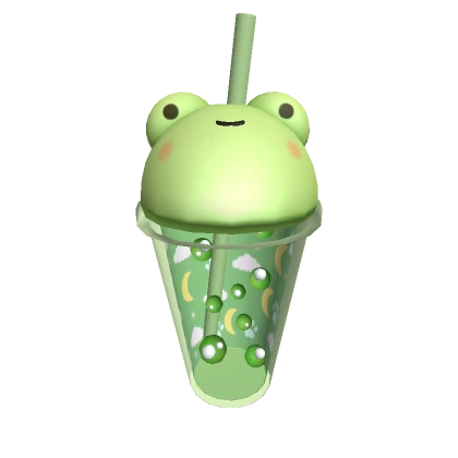 Cute Frog Large Size Boba