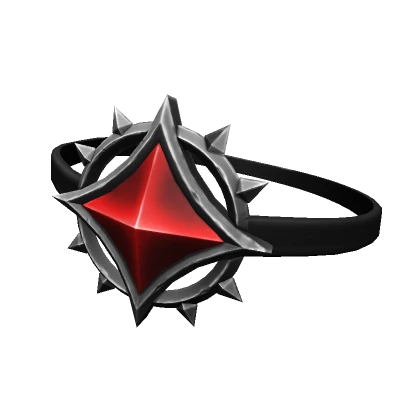 Spiked Ruby Eyepatch