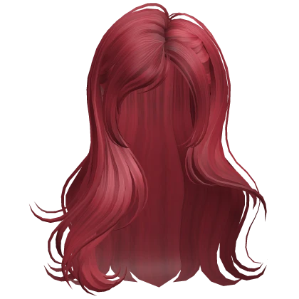 Red Elegant Wave Hair
