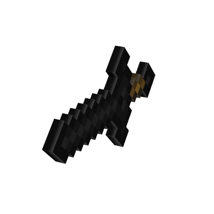 8-Bit Black Sword [Hand]