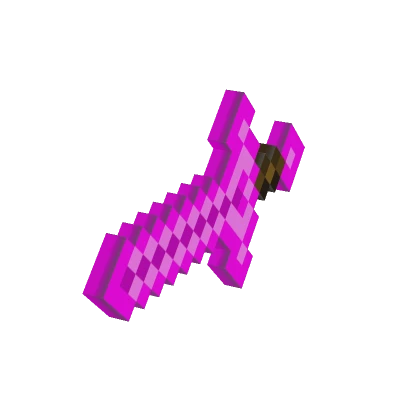 8-bit Pink Sword [Hand]