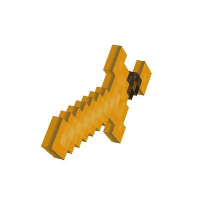 8-bit Yellow Sword [Hand]