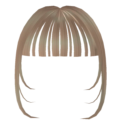 Blonde Thin Wispy Bangs