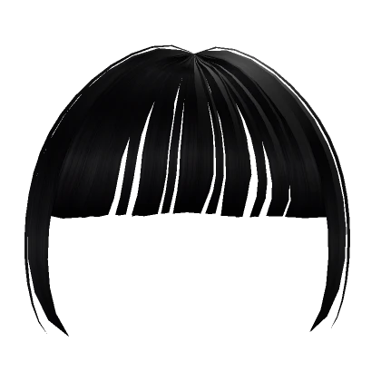 Black Straight Bangs