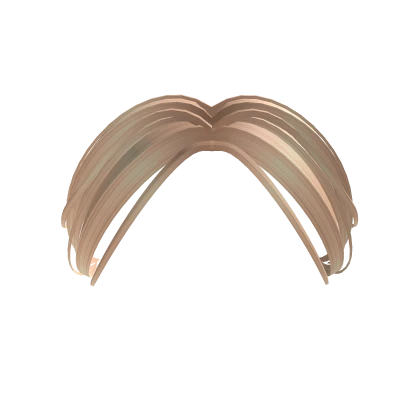 Blonde Short Curtain Bangs