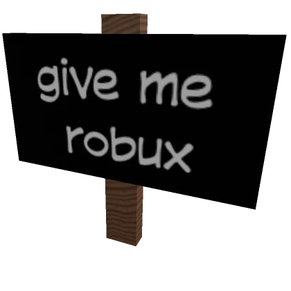 Robux Sign