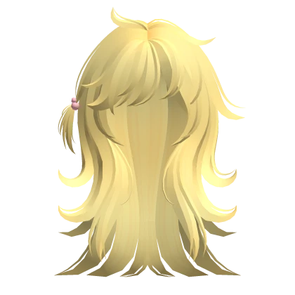 Spiky Emo Scene Layered Hair in Light Yellow