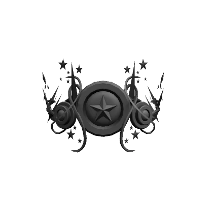 Star Sigil Crown In Black