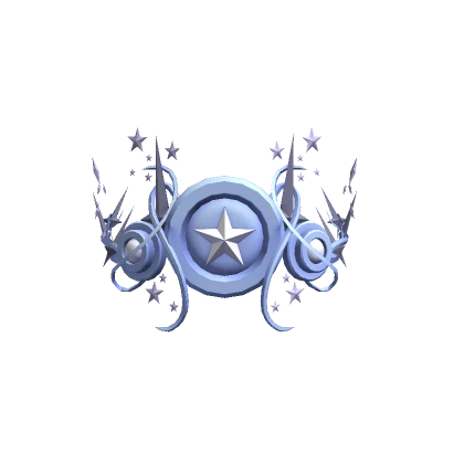 Star Sigil Crown In Blue